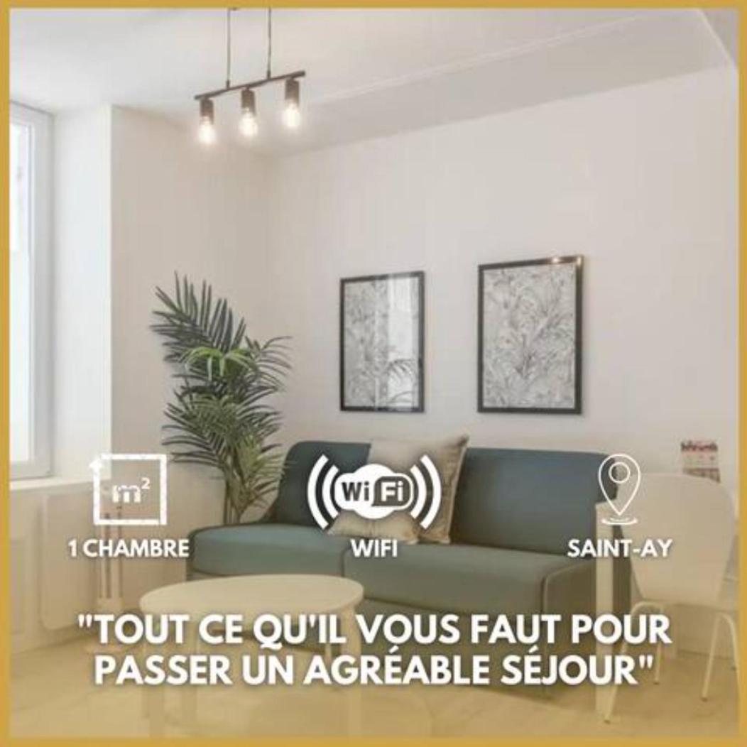 Charme De Loire A St Ay *T2* Lejlighed Saint-Ay Eksteriør billede